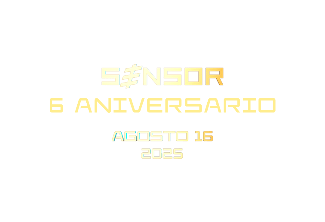 Sensor Sexto Aniversario
