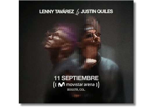Lenny Tavárez y Justin Quiles