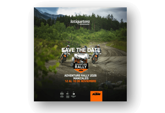 2026 KTM COLOMBIA ADVENTURE RALLY